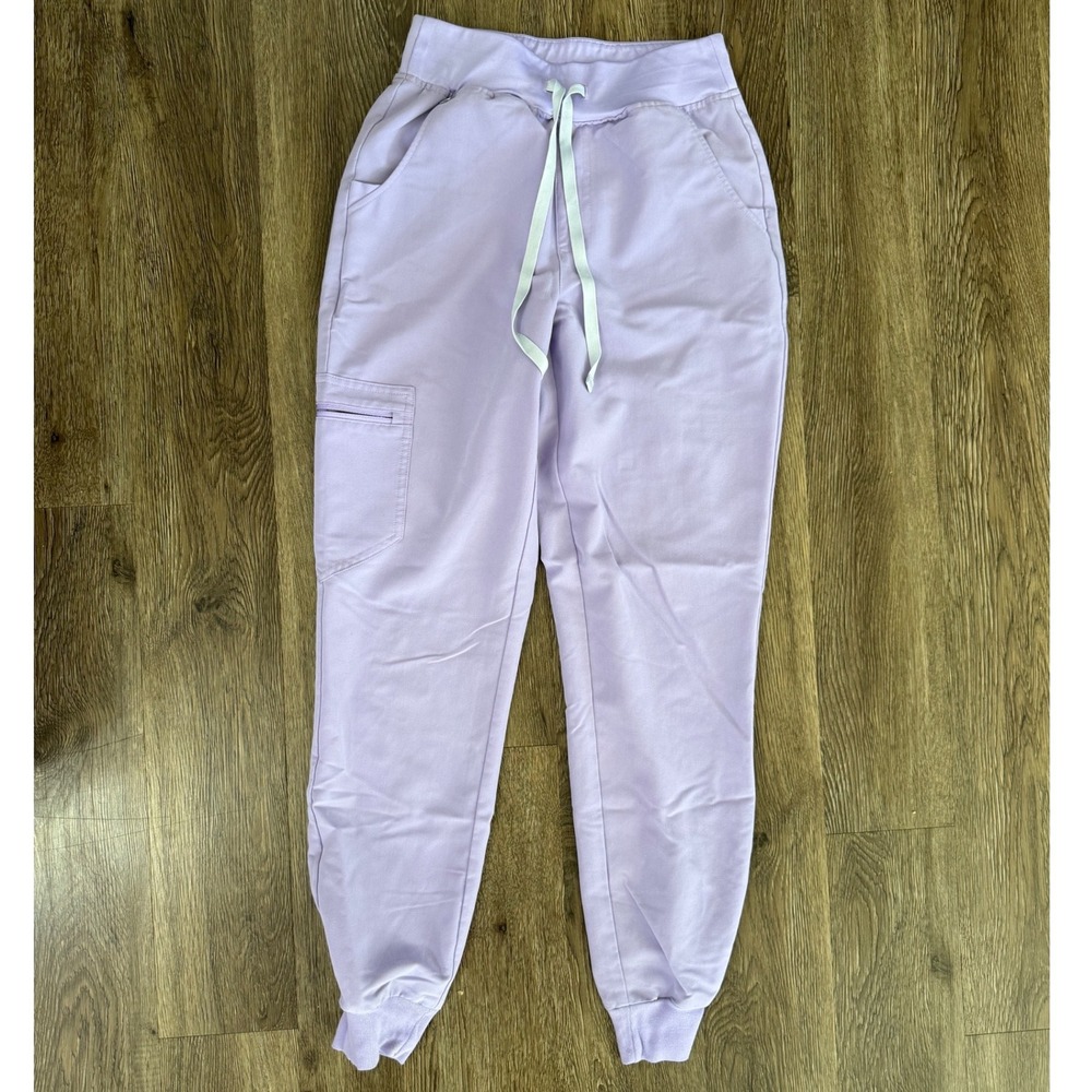 FIGS Technical Collection Lilac Purple Scrub Jogger Pants W22SW2012 Womens XS